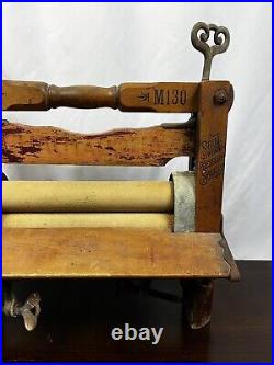 Antique Chautauqua Hand Crank Wringer Clothes Washer Original Wooden M130