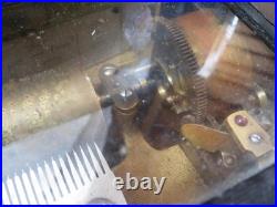 Antique Columbia Six Airs Swiss Cylinder Music Box 6 Songs VIDEO