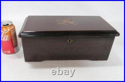 Antique Columbia Six Airs Swiss Cylinder Music Box 6 Songs VIDEO