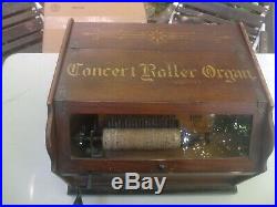 Antique Concert Roller Organ for Restoration