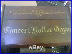 Antique Concert Roller Organ for Restoration