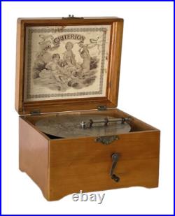 Antique Criterion Manivelle Disk Music Box Antique Criterion Manivelle Disk Music Box