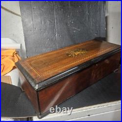 Antique Cylinder Music Box 12 Aires