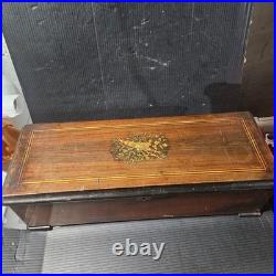 Antique Cylinder Music Box 12 Aires