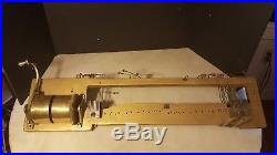 Antique Cylinder Music Box Bedplate Parts Restoration Project-Large Heavy