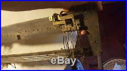Antique Cylinder Music Box Bedplate Parts Restoration Project-Large Heavy