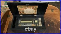Antique Cylinder Music Box Coin Operated Beautiful And Plays Great