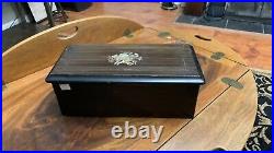 Antique Cylinder Music Box Coin Operated Beautiful And Plays Great