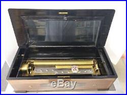 Antique Cylinder Music Box Tested