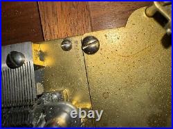 Antique Disc Music Box Barcarolle Switzerland Original Plays well Barcarolle
