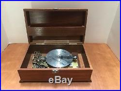 Antique Disk Music Box Includes 12 disks