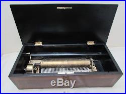 Antique Ducommun Girod Swiss 11 Cylinder Music Box Lever Wind Clockwork