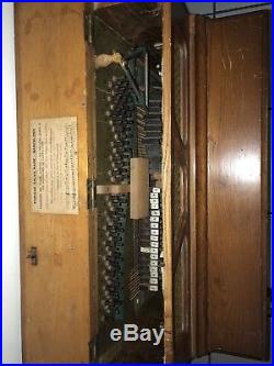 Antique Enrique Salva Barcelona Organ Roller