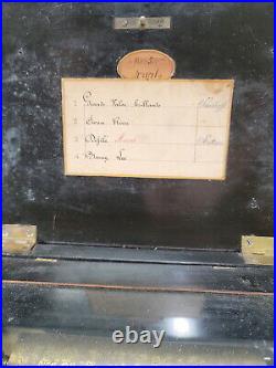 Antique European music box # D11619