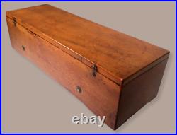 Antique FULLY RESTORED Keywind Cylinder Music Box C. 1845 (Video Inc.)