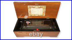 Antique FULLY RESTORED SUBLIME HARMONY PAILLARD Music Box C. 1883 (Video Inc.)