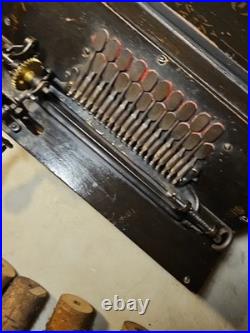 Antique GEM ROLLER ORGAN w 6 Cobs Restored Plays The Best I Ever Heard One