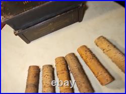 Antique GEM ROLLER ORGAN w 6 Cobs Restored Plays The Best I Ever Heard One