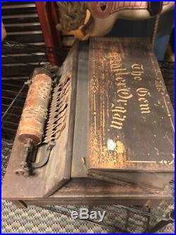 Antique Gem Roller Organ & 1 Cob Restoration Project
