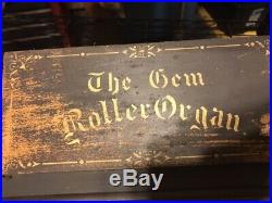 Antique Gem Roller Organ & 1 Cob Restoration Project