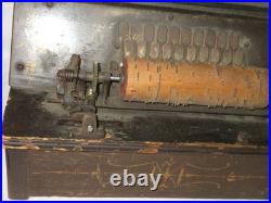 Antique Gem Roller Organ 1907 Needs Restoration