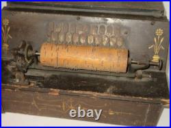 Antique Gem Roller Organ 1907 Needs Restoration