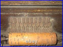 Antique Gem Roller Organ 1907 Needs Restoration