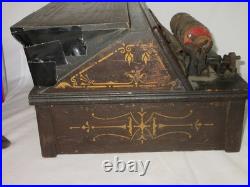 Antique Gem Roller Organ 1907 Needs Restoration