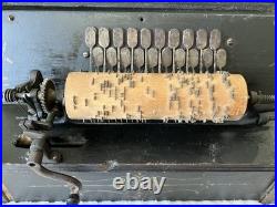 Antique Gem Roller Organ Music Box and 4 Music Cobs