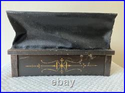Antique Gem Roller Organ Music Box and 4 Music Cobs