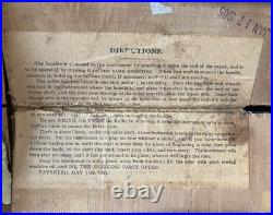 Antique Gem Roller Organ Music Box and 4 Music Cobs