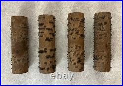 Antique Gem Roller Organ Music Box and 4 Music Cobs