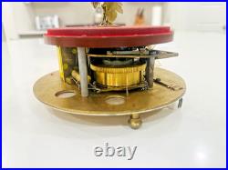 Antique German Karl Griesbaum Singing Bird Cage Music Box Sold As Is Parts