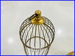 Antique German Karl Griesbaum Singing Bird Cage Music Box Sold As Is Parts