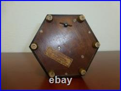 Antique German Music Box Wooden Cigarette Lipstick Dispenser Hand Painting Doors Antique German Music Box Wooden Cigarette Lipstick Dispenser Hand Painting Doors