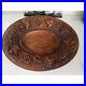 Antique-Hand-Carved-Walnut-Centerpiece-Bowl-H-Initial-Music-Box-Swiss-Made-EUC-01-tyb