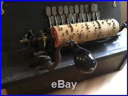 Antique Home Music Box Roller Organ Cob Organette Home Music Box