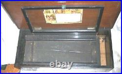 Antique Inlay Music Box