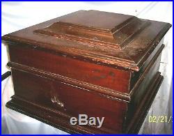 Antique Large Criterion Music Box For Parts Or Restoration