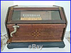 Antique Late 18oo, S Original Concert Roller Organ Very Clean