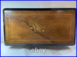 Antique M. F. Mermod Freres Swiss 8 Song Cylinder Music
