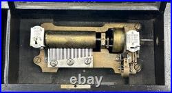 Antique MERMOD FRERES Swiss Cylinder Music Box No Crank Working READ