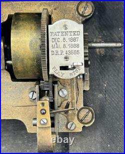 Antique MERMOD FRERES Swiss Cylinder Music Box No Crank Working READ