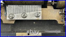 Antique MERMOD FRERES Swiss Cylinder Music Box No Crank Working READ