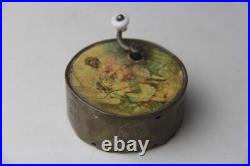 Antique Manivelle French Hand Crank Music Box Works