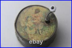 Antique Manivelle French Hand Crank Music Box Works