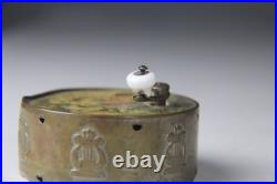 Antique Manivelle French Hand Crank Music Box Works