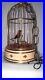 Antique-Mechanical-Brass-Bird-Cage-made-in-West-Germany-see-description-01-iqu