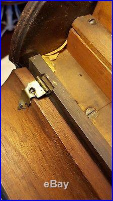 Antique Mechanical Organette Roller Organ Roll Playing Music Box C. 1890 Project