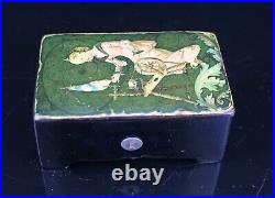 Antique Music Box 2 Airs For Parts As Is